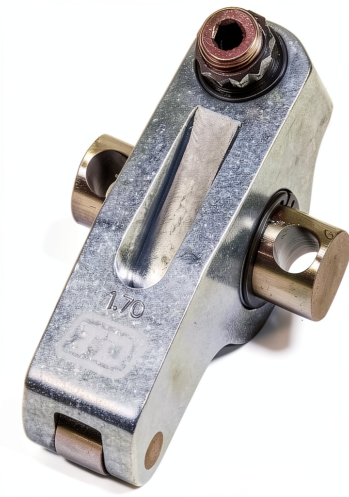 T&D Machine Products Auto Part Rocker Arm Shaft close-up