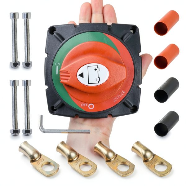 Ampper Heavy Duty Battery Switch Kit-0