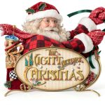 Twas the Night Before Christmas Bilingual 200th Edition HarperCollins-0