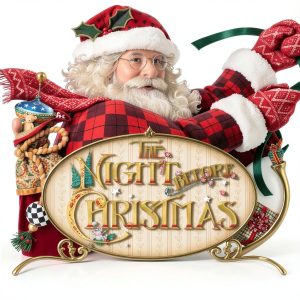 Twas the Night Before Christmas Bilingual 200th Edition HarperCollins-0