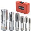 NPT Pipe Tap Set KBOISHA Steel Thread Forming Kit 1/8"-1"-0