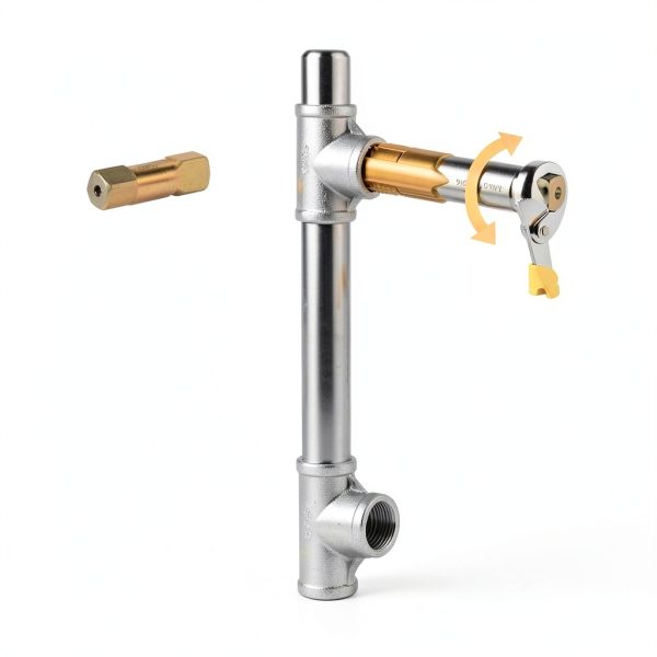 NPT Pipe Tap Set AMTOVL 6‑Piece Titanium‑Coated GCr15 Steel-4