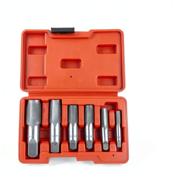 Professional 5 Piece NPT Pipe Tap Set Miucoguier Steel Threading-1
