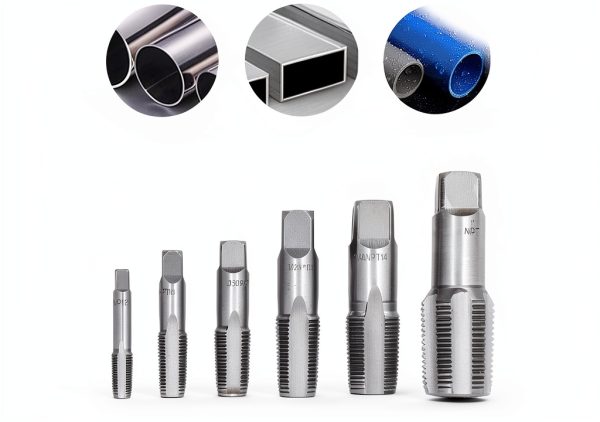 NPT Pipe Tap Set 6-Piece by Sanpyl Carbon Steel Hand Threading-7