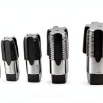 Pipe Tap Set CMT 9-Piece NPT Alloy Steel Complete Set 1/8"-2"-0