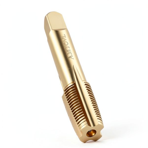 NPT Pipe Tap Set AMTOVL 6‑Piece Titanium‑Coated GCr15 Steel-2