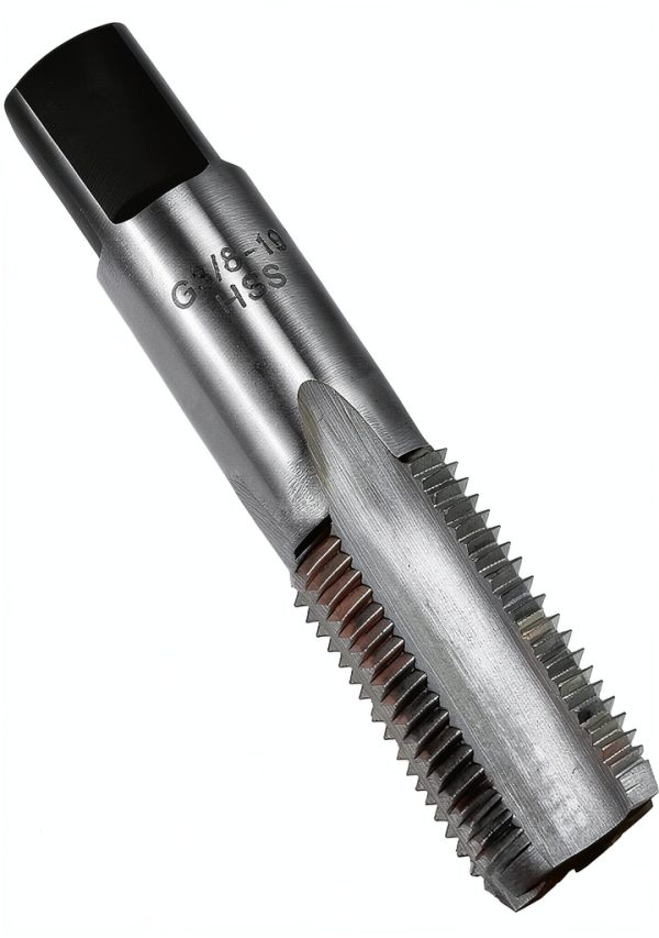 G 3/8" - 19 HSS BSP Parallel Pipe Tap by KMIAN TOOLS-0