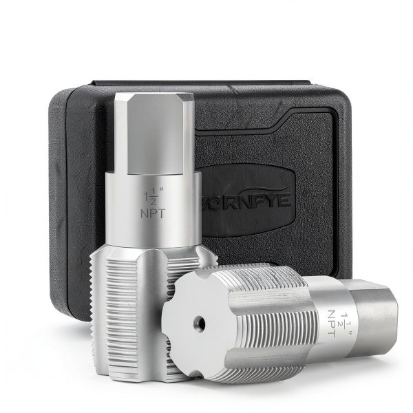 1-1/2"-11-1/2 NPT Pipe Tap Set by Bornpye Carbon Steel Precision Tool-5