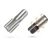 NPT Pipe Tap Set 6-Piece by Sanpyl Carbon Steel Hand Threading-1