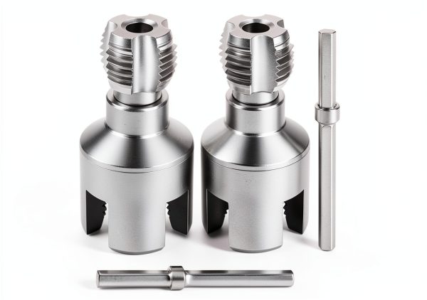 PVC Pipe Threader Kit RUNROTOO 2‑Piece Set for 1/2" & 3/4" Pipes-0