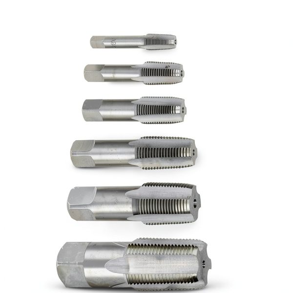 NPT Pipe Tap Set KBOISHA Steel Thread Forming Kit 1/8"-1"-5