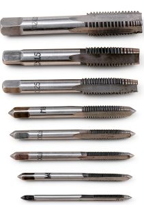 NPT Pipe Taps 7pcs Set by Hilitand Bearing Steel Metric Thread M3-M10-0