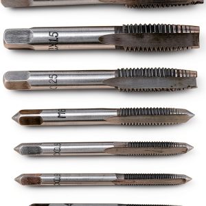 NPT Pipe Taps 7pcs Set by Hilitand Bearing Steel Metric Thread M3-M10-0