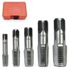 Professional 5 Piece NPT Pipe Tap Set Miucoguier Steel Threading-3