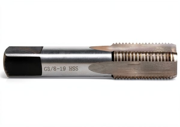 Pipe Thread Tap G3/8-19 BSP 55 Degree 4 Straight Flutes Pipe Tap-3