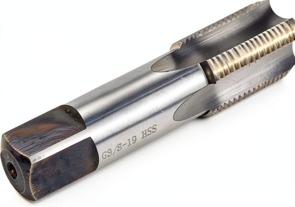 Pipe Thread Tap G3/8-19 BSP 55 Degree 4 Straight Flutes Pipe Tap-4