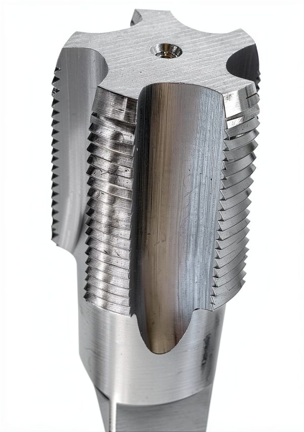 Yamesh NPT Pipe Tap Set Carbon Steel 1"-1½" Right Hand Three Piece-1