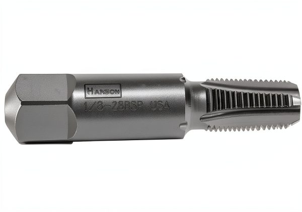 Irwin Tools Hanson 1911ZR 1/8"-28 BSP Pipe Tap Hand Powered Taper-0
